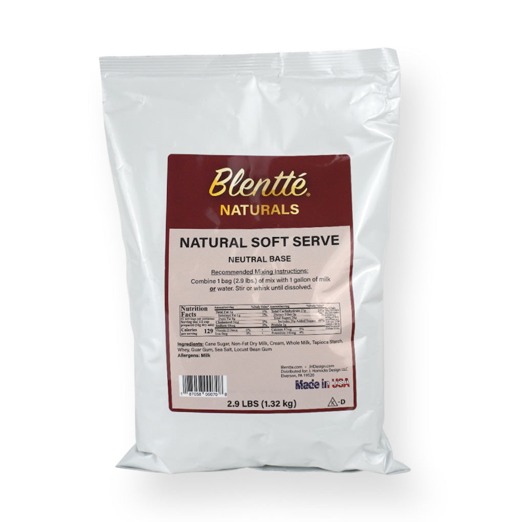All-Natural Soft Serve Mix - Neutral