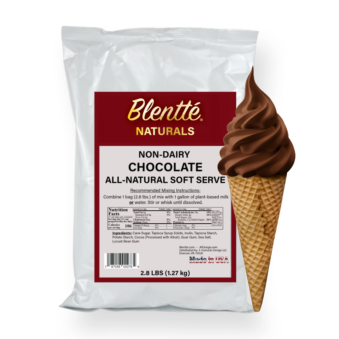 Non-Dairy All-Natural Soft Serve - Chocolate